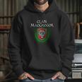 Macgregor Surname Scottish Clan Tartan Crest Badge Hoodie Gifts for Her