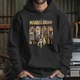 The Mandalorian Character Panel Hoodie Gifts for Her