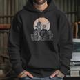 The Mandalorian Sleeping Child Silhouette Hoodie Gifts for Her