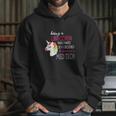 Med Tech Lab Medical Technician Unicorn Lovers Funny Gift Hoodie Gifts for Her