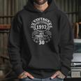 Mens Vintage 1992 The Man Myth Legend 30 Years Old Birthday Gifts Hoodie Gifts for Her