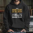 Monteur Dacier Hoodie Gifts for Her