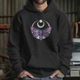 Moth And Crescent Moon Witchy Pastel Goth Hoodie Gifts for Her