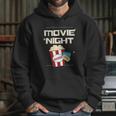 Movie Night Pop Corn Tickets Cinema Coming Soon Hoodie Gifts for Her