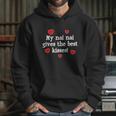 My Nai Nai Gives The Best Kisses Funny Grandchild Love Gift Cute Gift Hoodie Gifts for Her