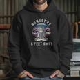 Namastay 6 Feet Away Social Distancing Design Hoodie Gifts for Her