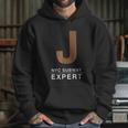 Nyc New York City Subway J Train Expert Graphic Hoodie Gifts for Her