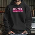 Olivia Name Personalized Retro Vintage 80S 90S Birthday Hoodie Gifts for Her