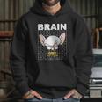 Pinky And The Brain Text Stack Big Face Hoodie Gifts for Her