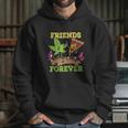 Pizza Weed Friends Forever Hoodie Gifts for Her