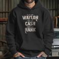 Play Like Waylon Sing Like Cash Hoodie Gifts for Her