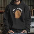 I Am A Potato Taters Spud Tattie Vegan Lover Keto Veggie Hoodie Gifts for Her