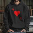 Queen Of Hearts Deck Of Cards Halloween Hoodie Gifts for Her