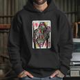 Queen Of Hearts Playing Card Hoodie Gifts for Her