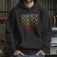 Quincy Ma Vintage Style Massachusetts Hoodie Gifts for Her