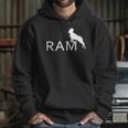 Ram Animal Lover Logo Hoodie Gifts for Her