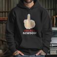 Recall Newsom Recall Gavin Newsom Middle Finger Hoodie Gifts for Her