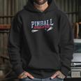 Retro Pinball Wizard Print Arcade Game Lover Hoodie Gifts for Her