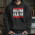 Rum Ham Funny Logo Parody Graphic Hoodie Gifts for Her