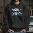 Senior 2021 Pandemic Style Quarantine Social Distancing Hoodie Gifts for Her