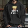 Shut It Beard Face Funny Facial Hair Hoodie Gifts for Her