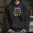 Spread Kindness Not Germs Social Distancing Hoodie Gifts for Her