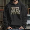 Steam Power Vintage Steam Engine Retro Hoodie Gifts for Her