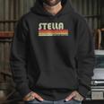 Stella Gift Name Personalized Retro Vintage 80S 90S Birthday Hoodie Gifts for Her