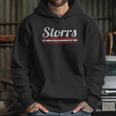 Storrs Connecticut Retro Vintage Weathered Stripe Throwback Hoodie Gifts for Her