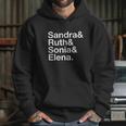 Supreme Court Female Justices Ruth Bader Ginsburg Hoodie Gifts for Her