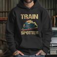 Trainspotter Design Trainspotting Steam Locomotive Gift Graphic Design Printed Casual Daily Basic Hoodie Gifts for Her