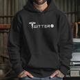 Twitter And Tesla Combined Logo Hoodie Gifts for Her