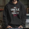 My Uncle Is A Firefighter Vintage Thin Red Line Nephew Gift Hoodie Gifts for Her