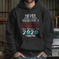 Never Underestimate Who Survived The Pandemic Direct Support Professional Hoodie Gifts for Her