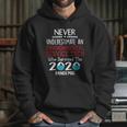 Never Underestimate Who Survived The Pandemic Environmental Service Tech Hoodie Gifts for Her