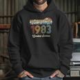 Vintage 1983 38Th Birthday Limited Edition 38 Years Old Hoodie Gifts for Her