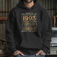 Vintage 27 Years Old July 1993 27Th Birthday Gift Ideas Hoodie Gifts for Her