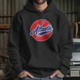 Vintage Atlanta Baseball Sports Logo Hoodie Gifts for Her