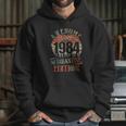 Vintage Awesome Since 1984 Social Distancing Hoodie Gifts for Her