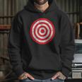 Vintage Bullseye Target Bulls Eye Gift Joke Hoodie Gifts for Her