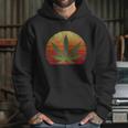 Vintage Marijuana Weed Sunset Hoodie Gifts for Her