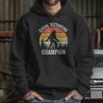 Vintage Retro Social Distancing Champion Bigfoot Hoodie Gifts for Her