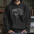 Volkswagen Camper Doodle Mens Hoodie Gifts for Her