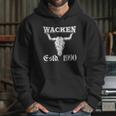 Wacken Open Air Estd 1990 Hoodie Gifts for Her