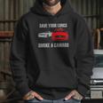 Wheel Spin Addict Mens Save Your Lungs Smoke A Camaro Hoodie Gifts for Her