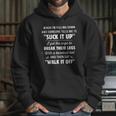 When Im Feeling Down Someone Tells Me To Suck It Up New Trend Hoodie Gifts for Her