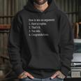 How To Win An Argument Have A Vagina Hoodie Gifts for Her