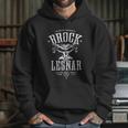 Wwe Brock Lesnar Stencil Type With Skull Hoodie Gifts for Her