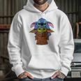 Baby Yoda And Baby Stitch Hoodie Gifts for Her