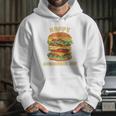 Junk Food Cheeseburger Hamburger Day Burger Fries Hoodie Gifts for Her